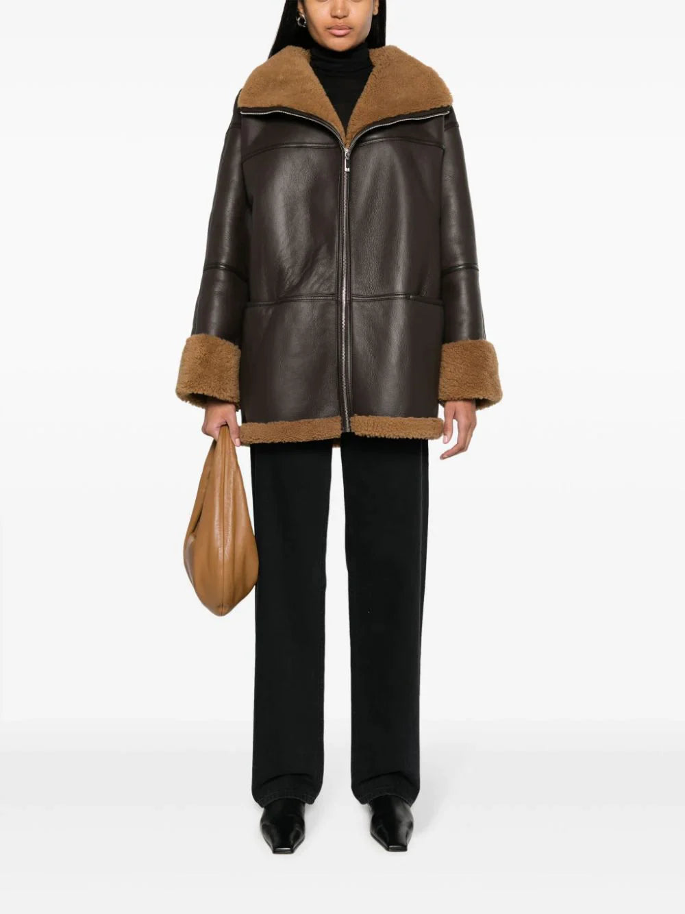 TOTEME Women Signature Shearling Jacket