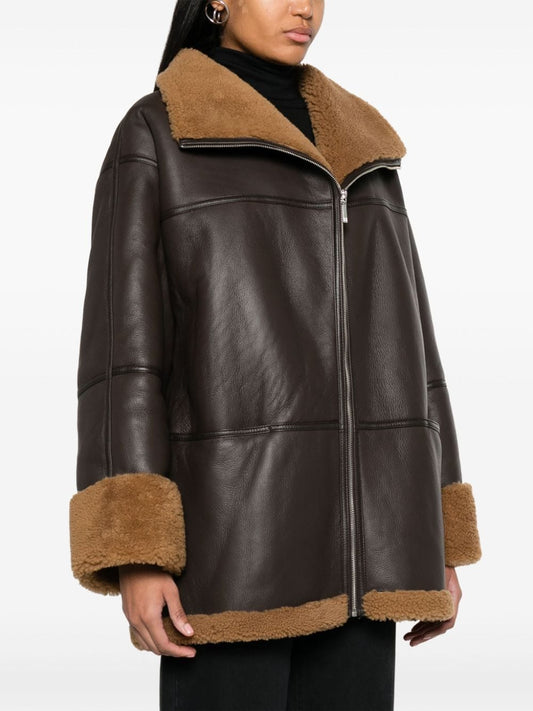 TOTEME Women Signature Shearling Jacket