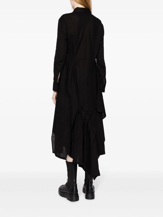 YOHJI YAMAMOTO Women Right Side Tuck Dress