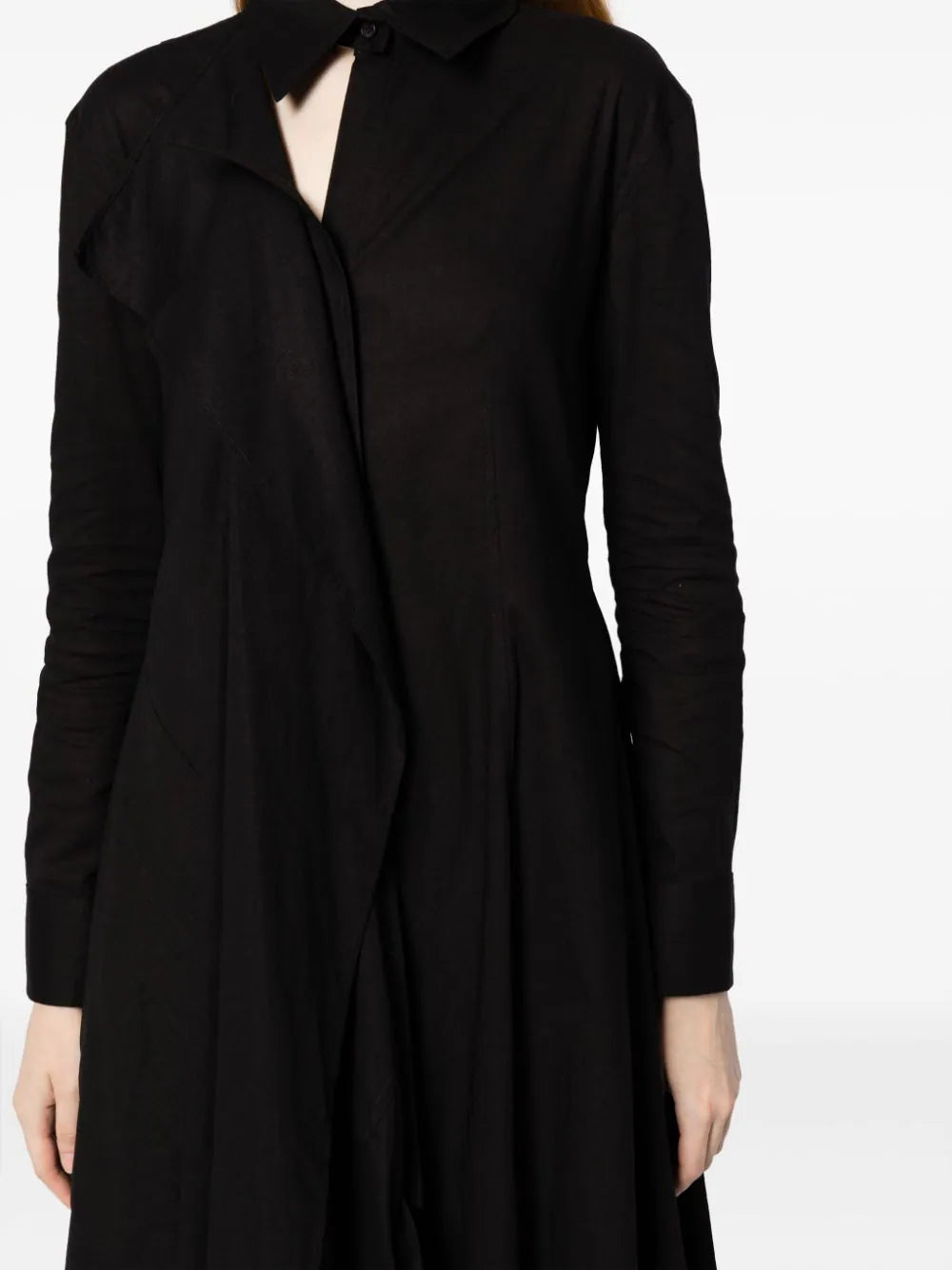 YOHJI YAMAMOTO Women Right Side Tuck Dress