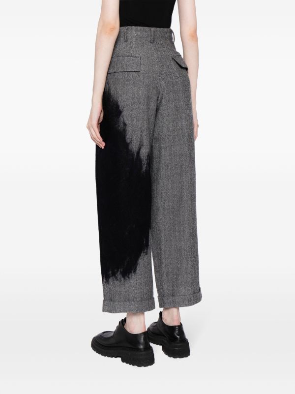 Y'S Women Double Tucked Trousers