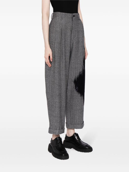 Y'S Women Double Tucked Trousers