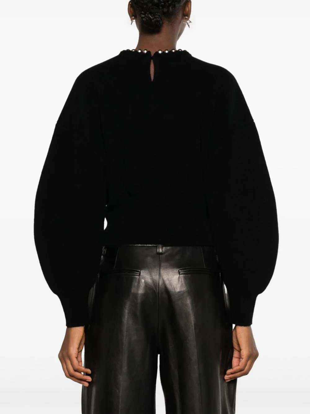 ALEXANDER WANG Women Pullover With Ball Chain Necklace