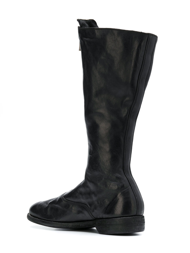 GUIDI WOMEN 410 TALL FRONT ZIP MILITARY BOOT