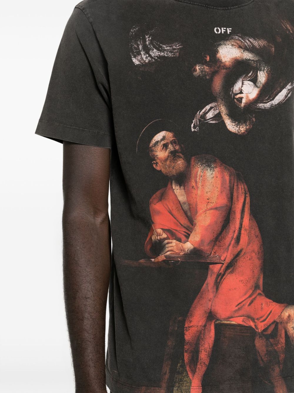 OFF-WHITE Men S.Matthew Slim SS Tee