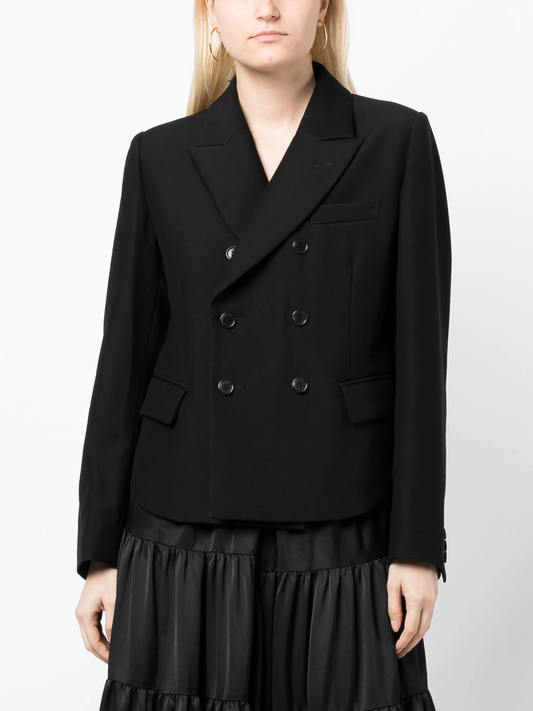 COMME DES GARCONS NOIR Women Wool Short Jacket