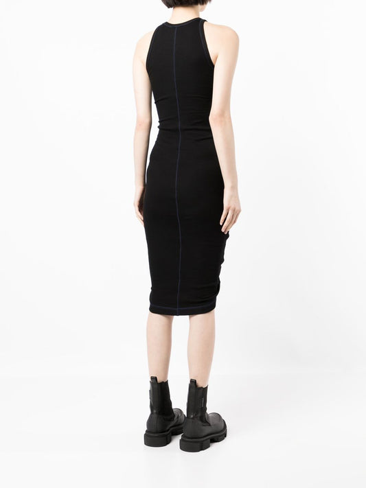 DION LEE Women Sheer Gather Front Dress