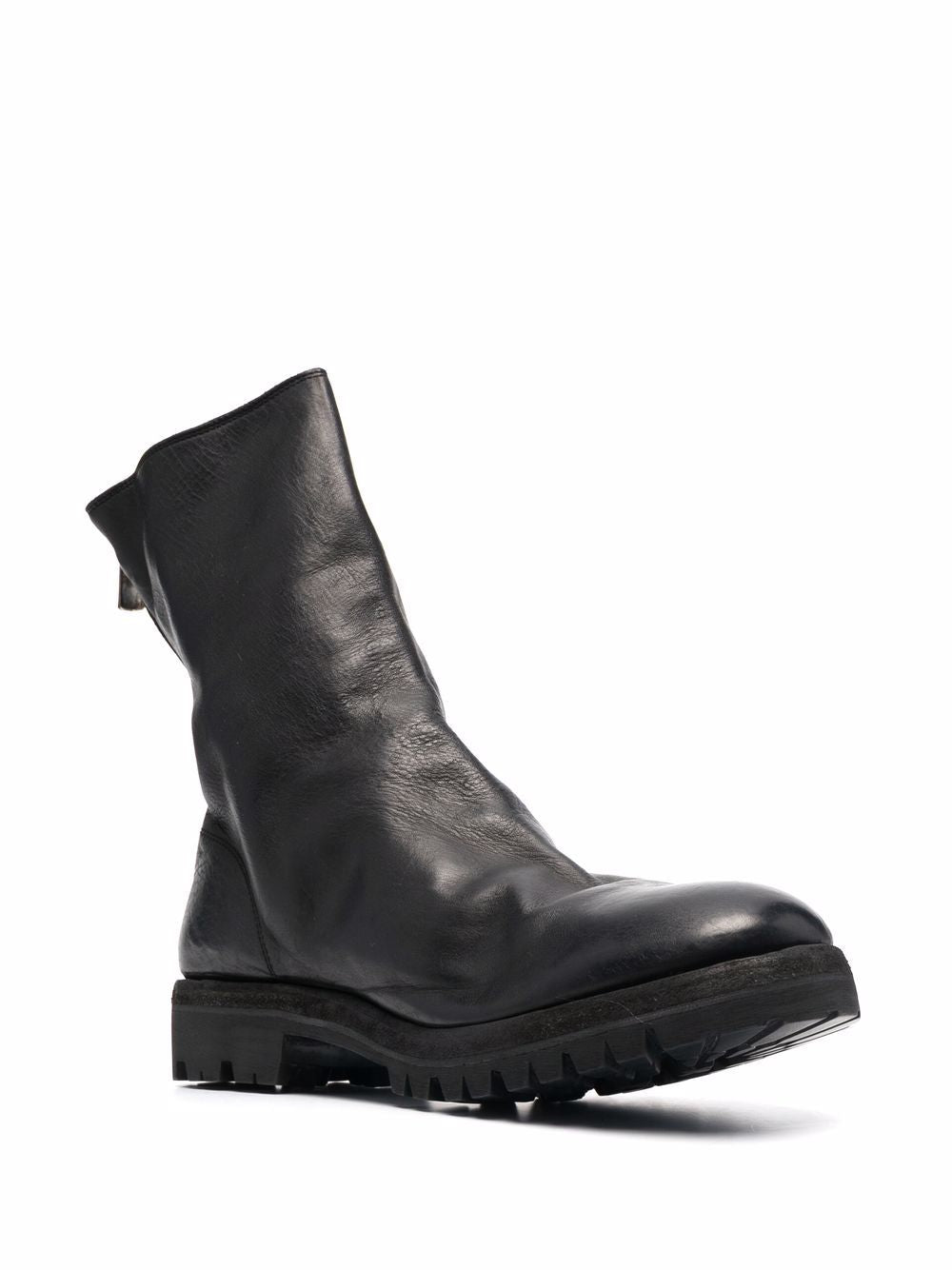 GUIDI Men 788V Horse Leather Back Zip Boot  VIBRAM SOLE