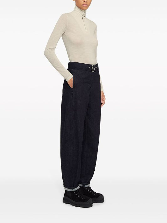 JIL SANDER Women Denim Trousers