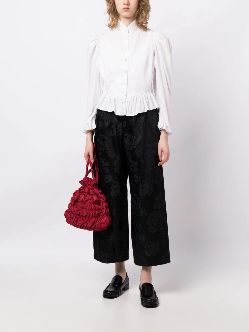 COMME DES GARCONS COMME DES GARCONS Women Embroidered Pants