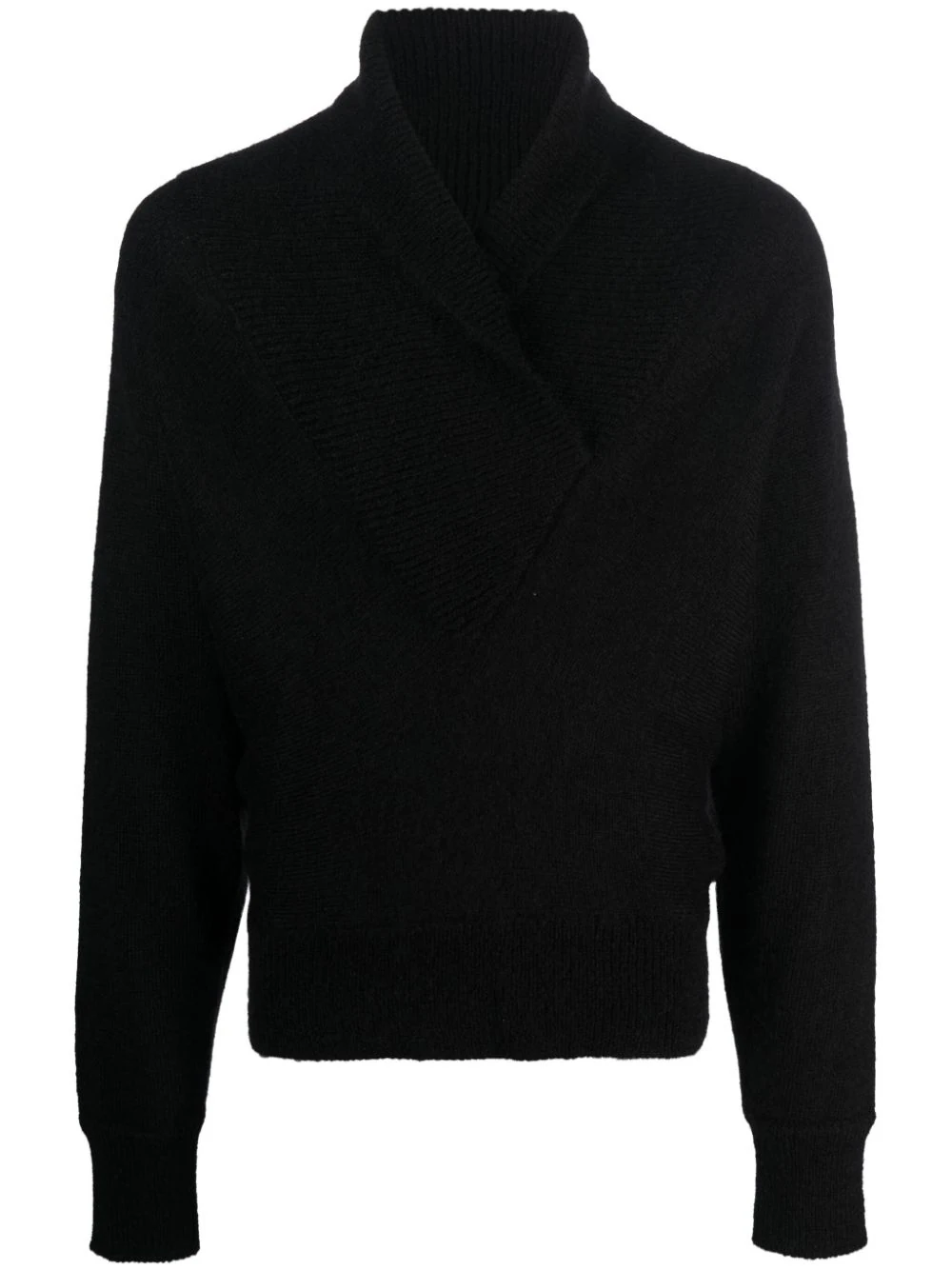 SAINT LAURENT Men Shawl-Neck Mohair Sweater