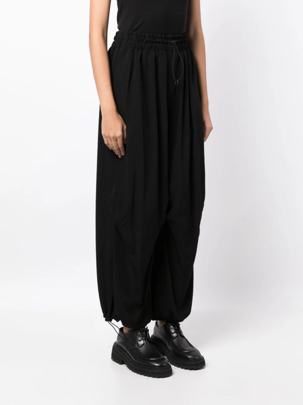 YOHJI YAMAMOTO Regulation Women R-Parachute Pants