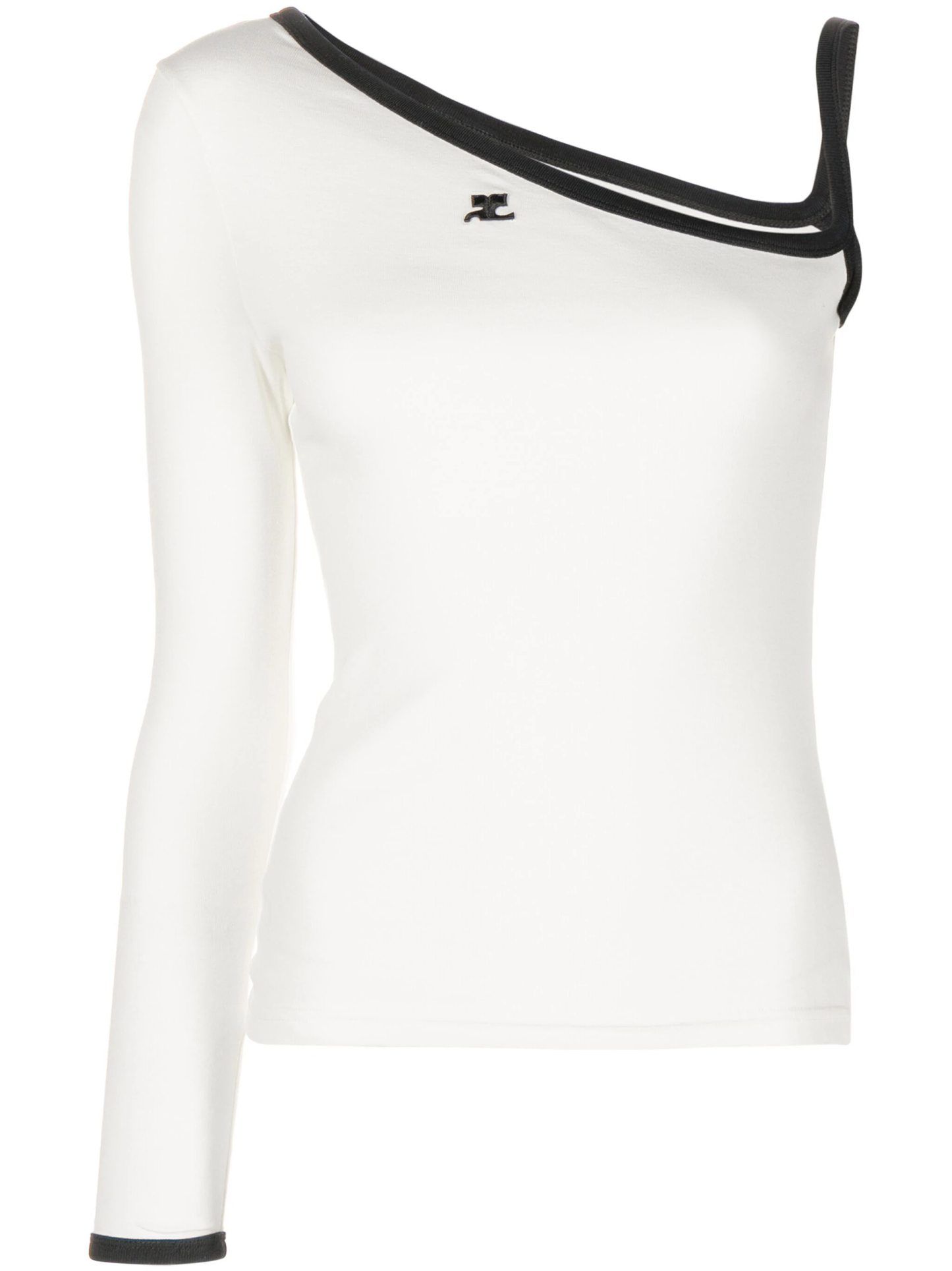 COURREGES Women Contrast Top