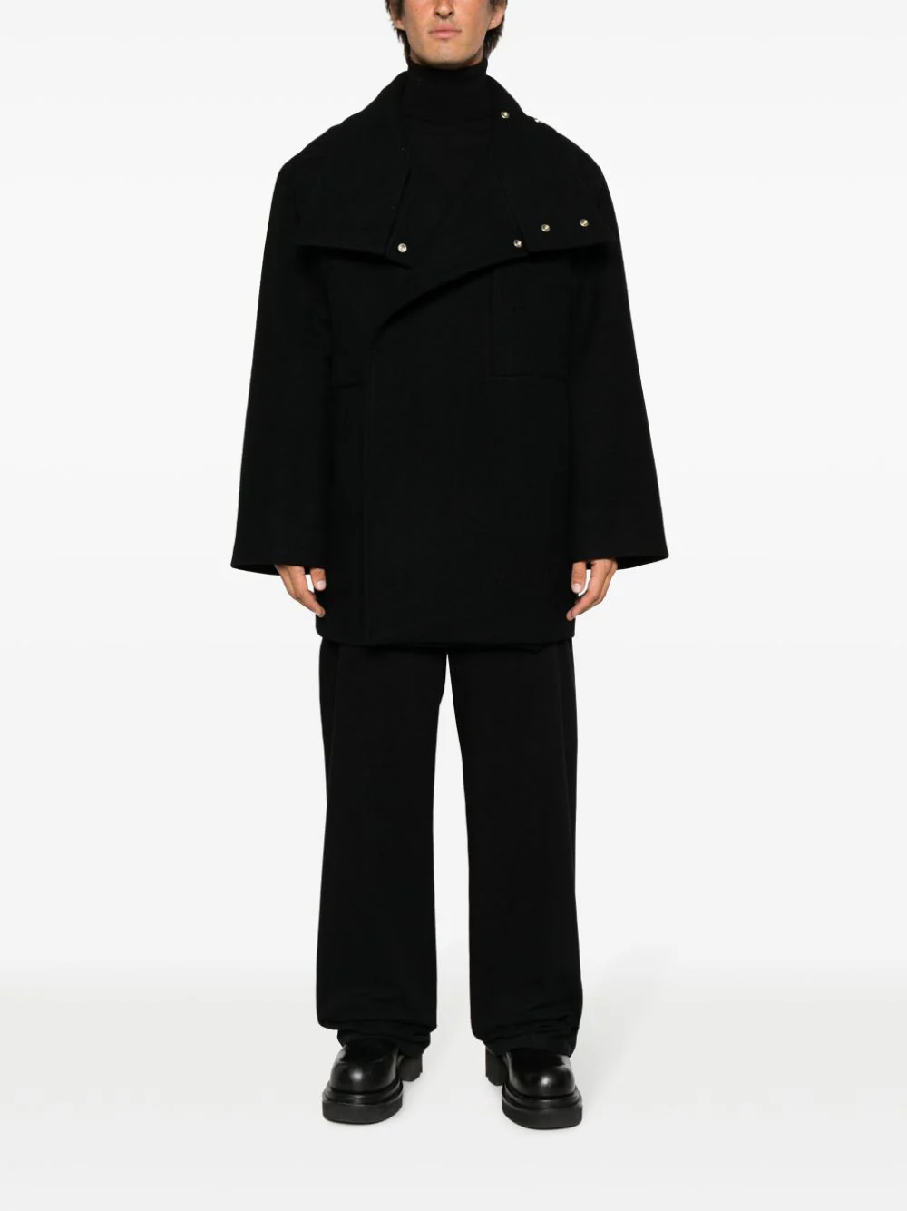 RICK OWENS Men Luxor Caban Coat