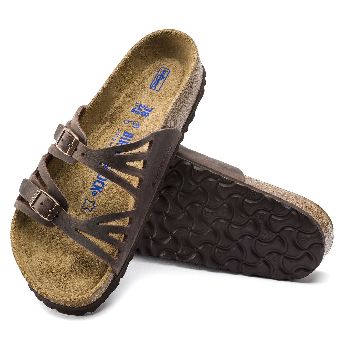 BIRKENSTOCK Granada Soft Footbed Oiled Leather Sandal