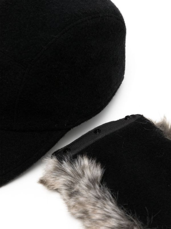 Y'S WOMEN Cap with Ear Muffs