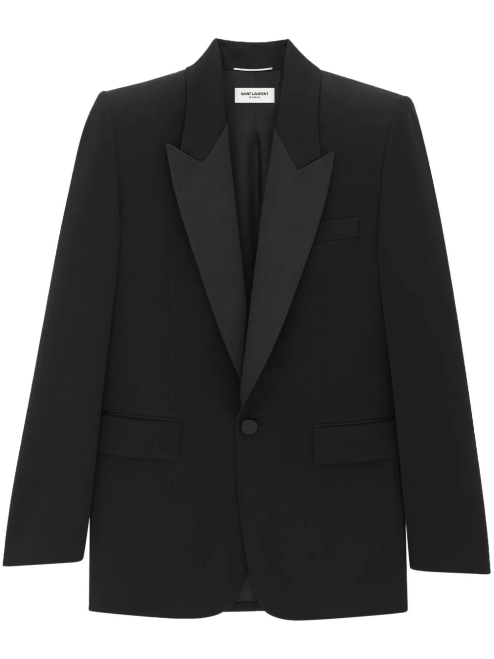 SAINT LAURENT Men Single-Breasted Tuxedo Jacket