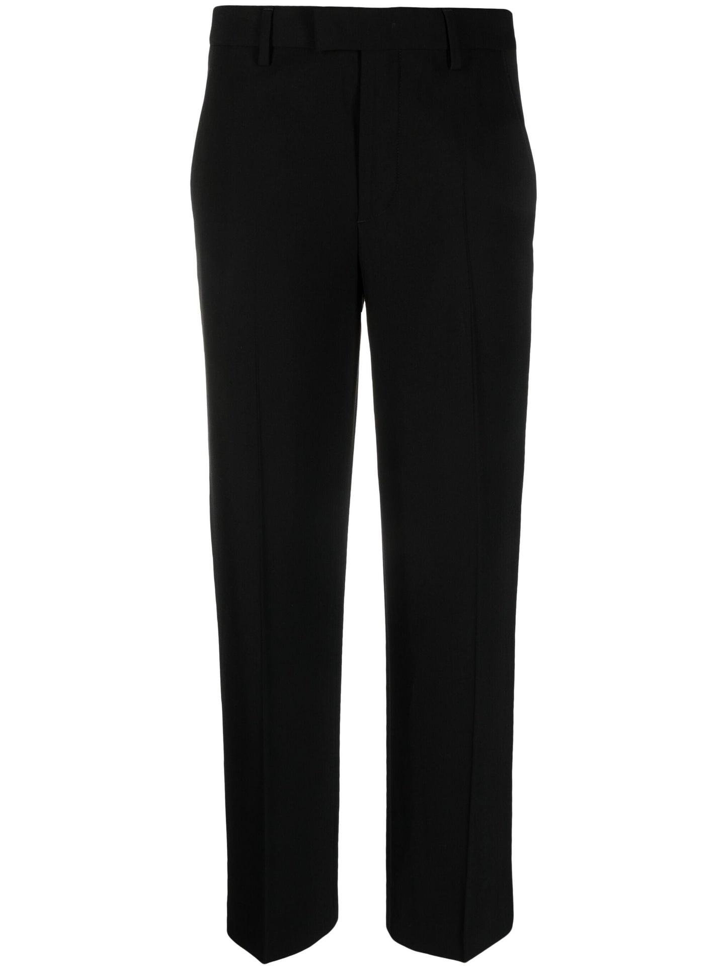 ANN DEMEULEMEESTER Women Gaelle Slim Fit Cropped Viscose Trousers