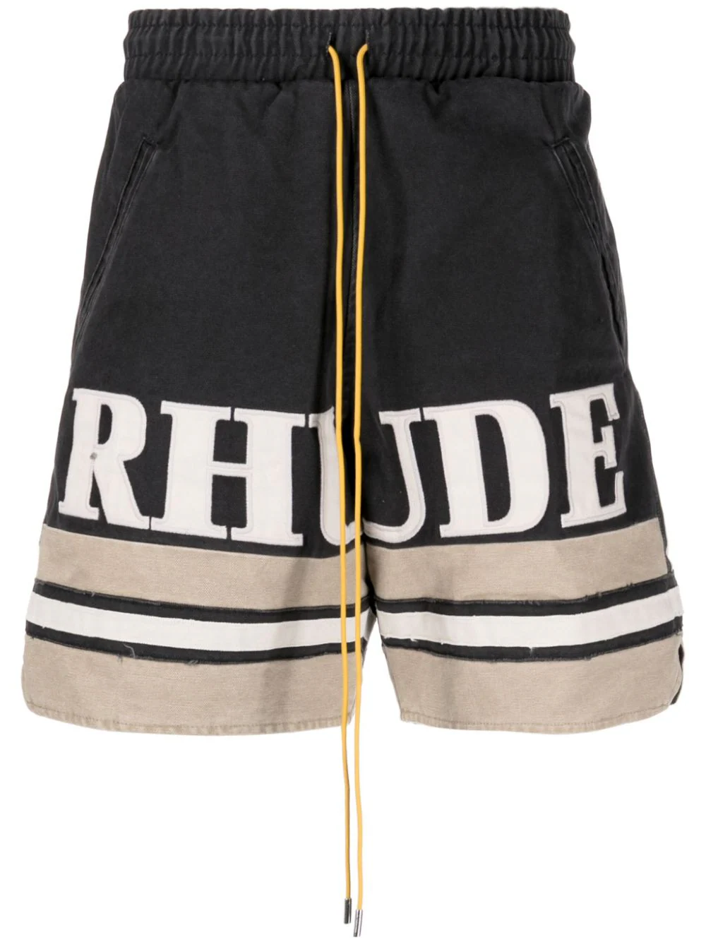 RHUDE Men Embroidered Logo Shorts