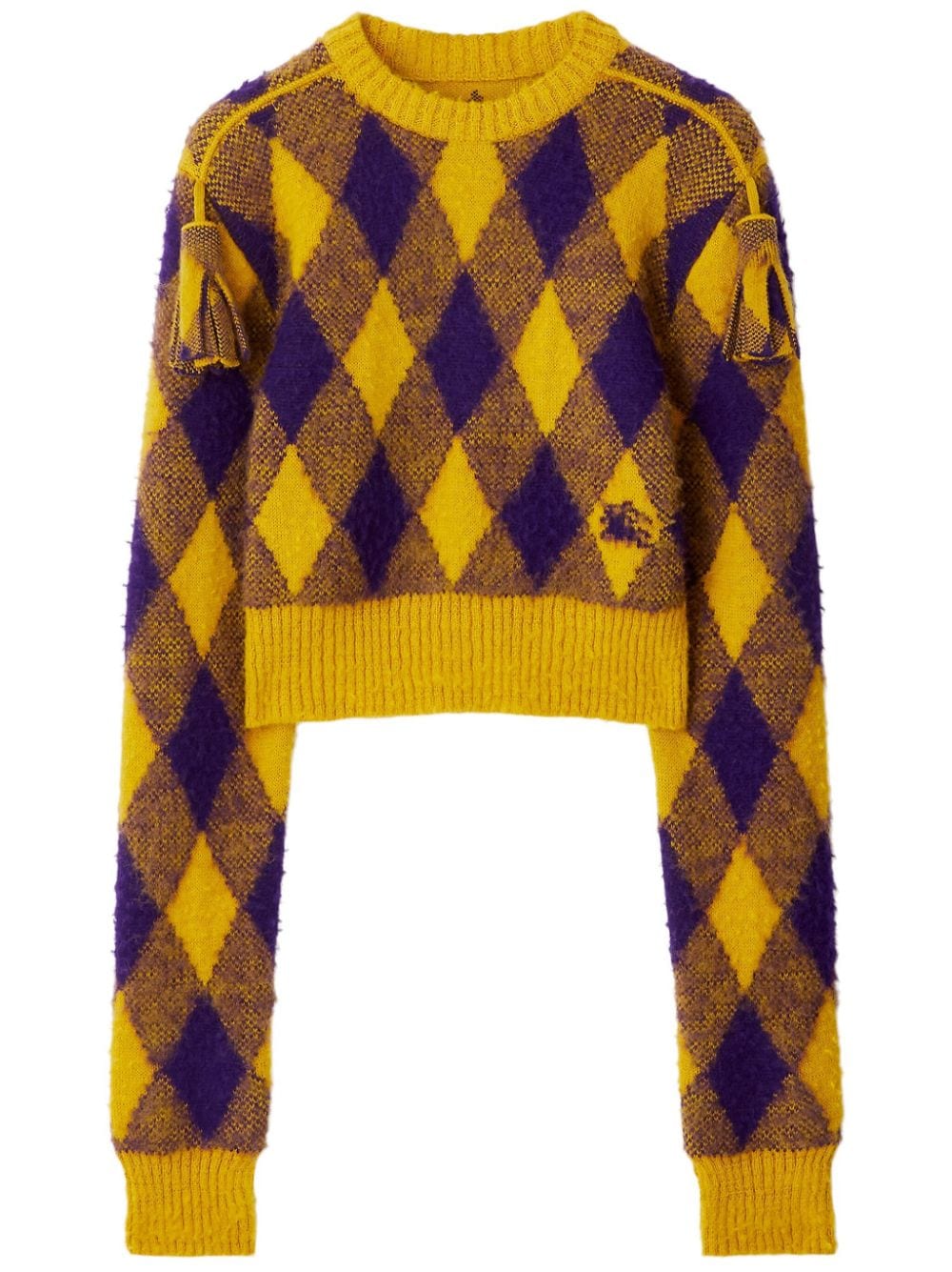 BURBERRY Women Argyle Wool Sweater