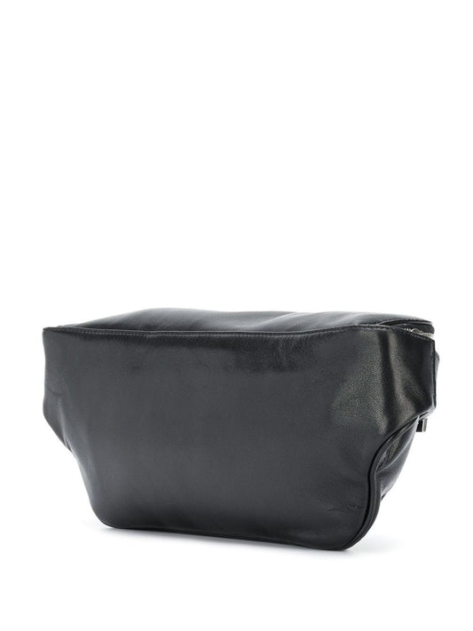 SAINT LAURENT Men YSL Logo Embossed Fanny Pack