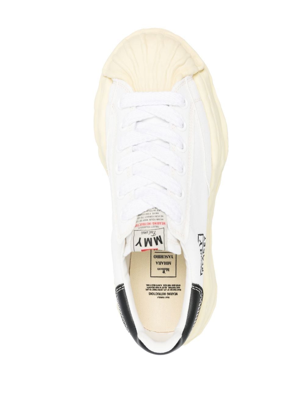 MAISON MIHARA YASUHIRO Blakey Vintage Sole Canvas Low-Top Sneaker