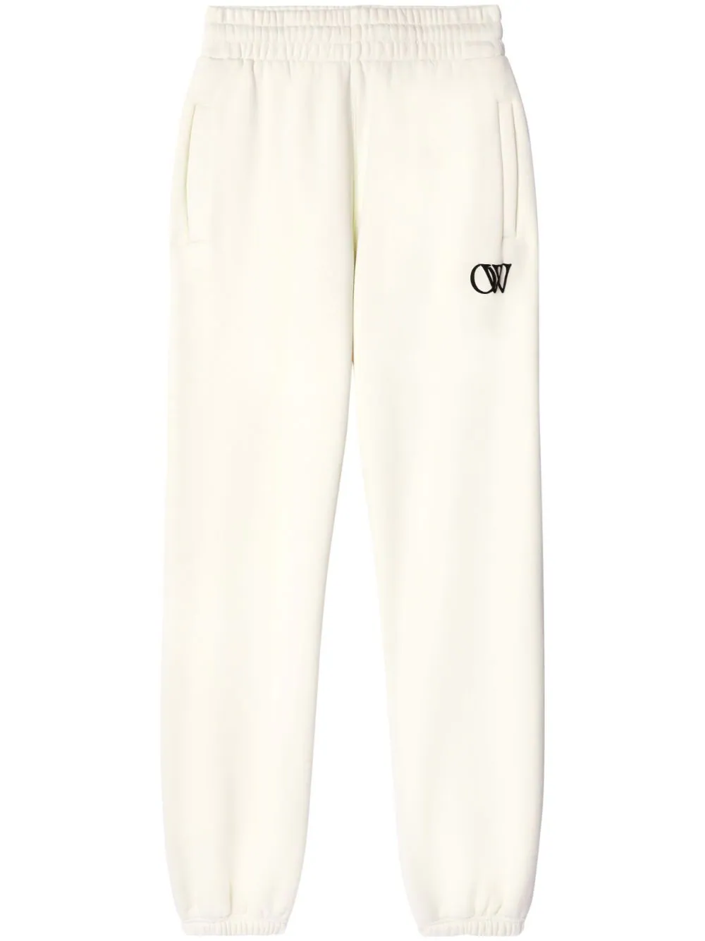 OFF-WHITE Women Flock OW Cuff Sweatpants