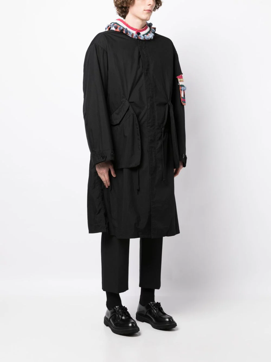 UNDERCOVER Men Woven Detail Coat