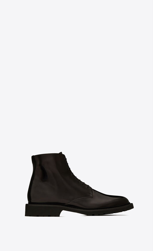 SAINT LAURENT Mens Army 20 Chelsea Boots