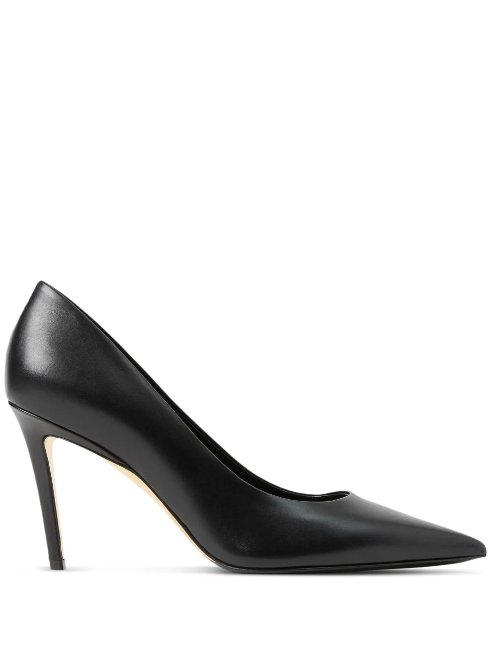 BURBERRY Women Leather Point-Toe Pumps