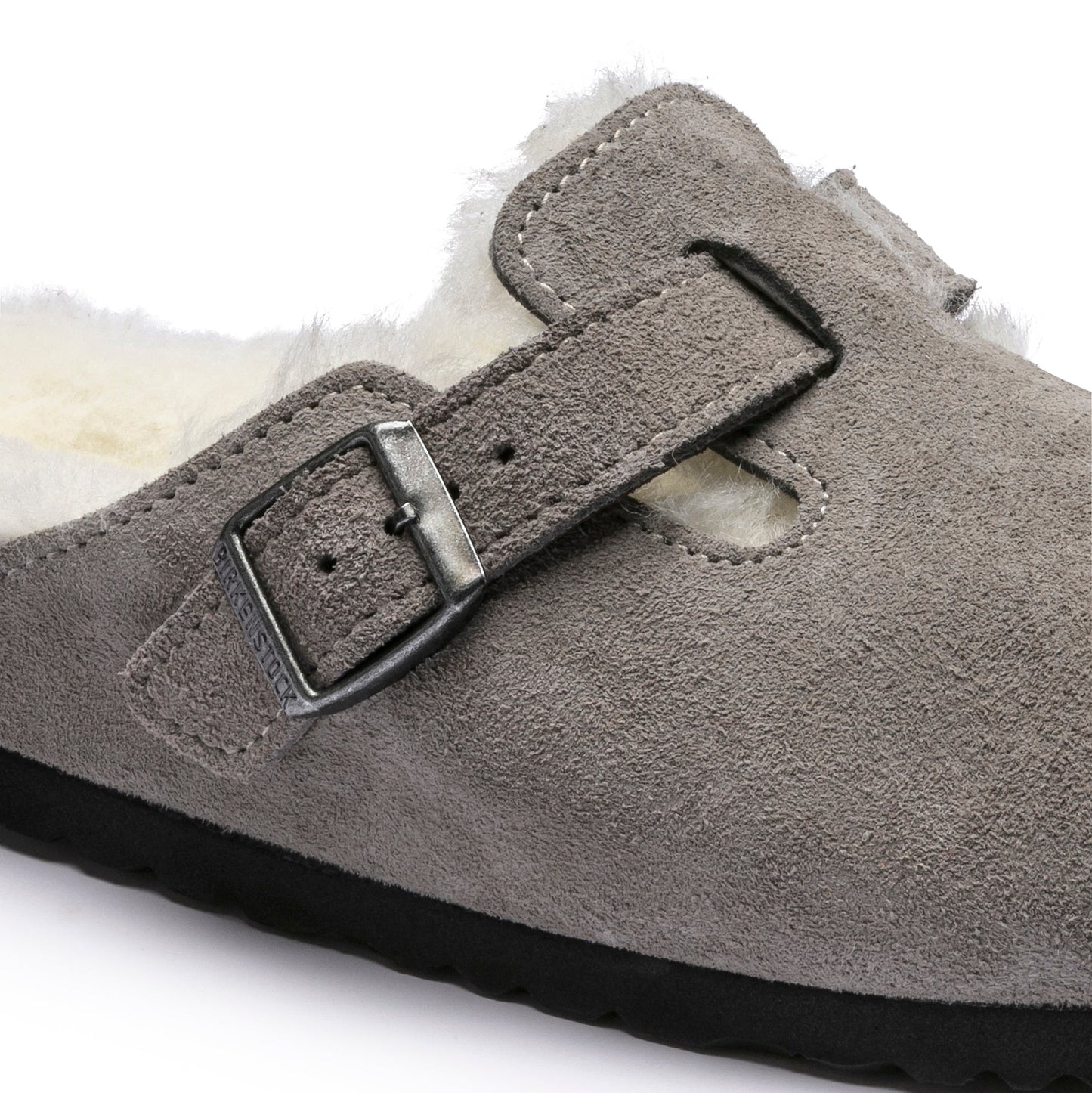 BIRKENSTOCK WOMEN BOSTON SHEARLING SANDALS