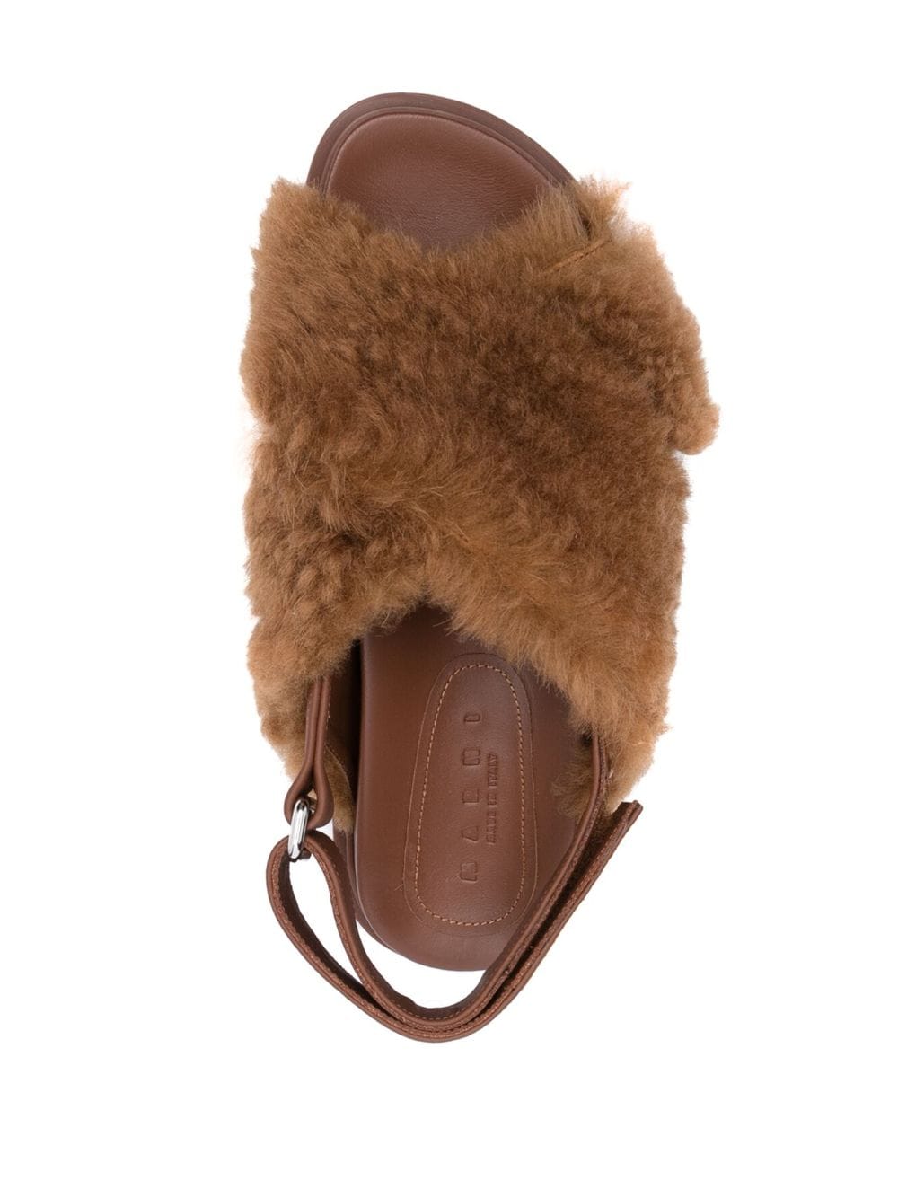 MARNI Women Fussbett Shearling Sandals