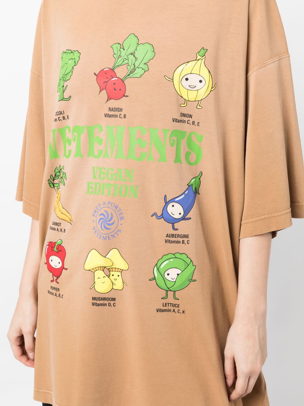 VETEMENTS Unisex Vegan Logo T-Shirt