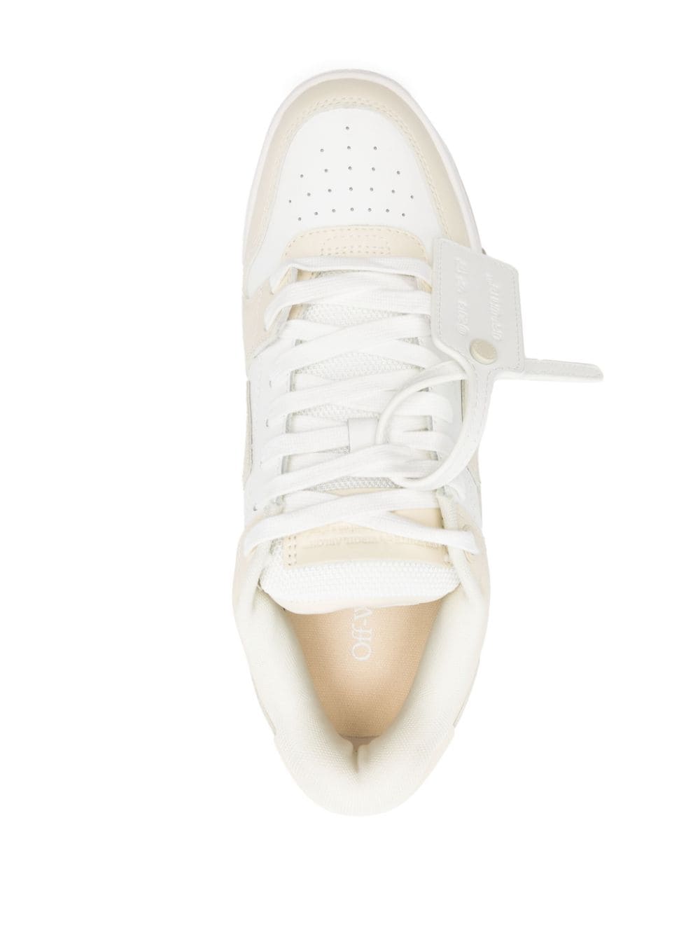 OFF-WHITE Men Out Of Office Low-Top Sneakers