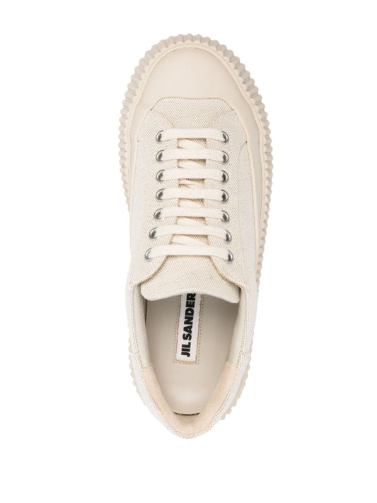 JIL SANDER Women Vulcanized Rubber Sole Sneaker