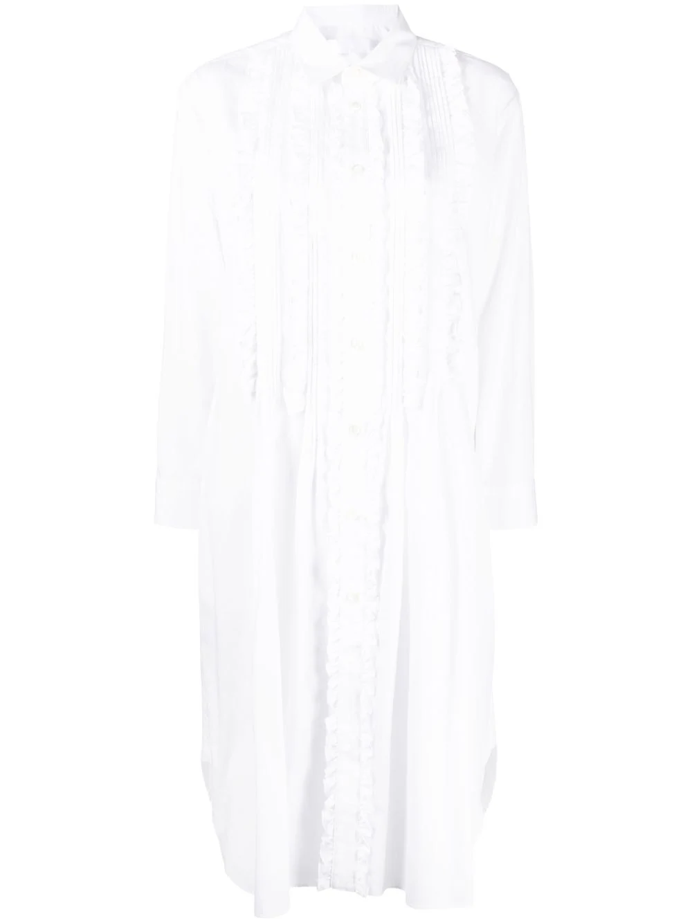 TAO COMME DES GARCONS WOMEN RUFFLE SHIRT DRESS