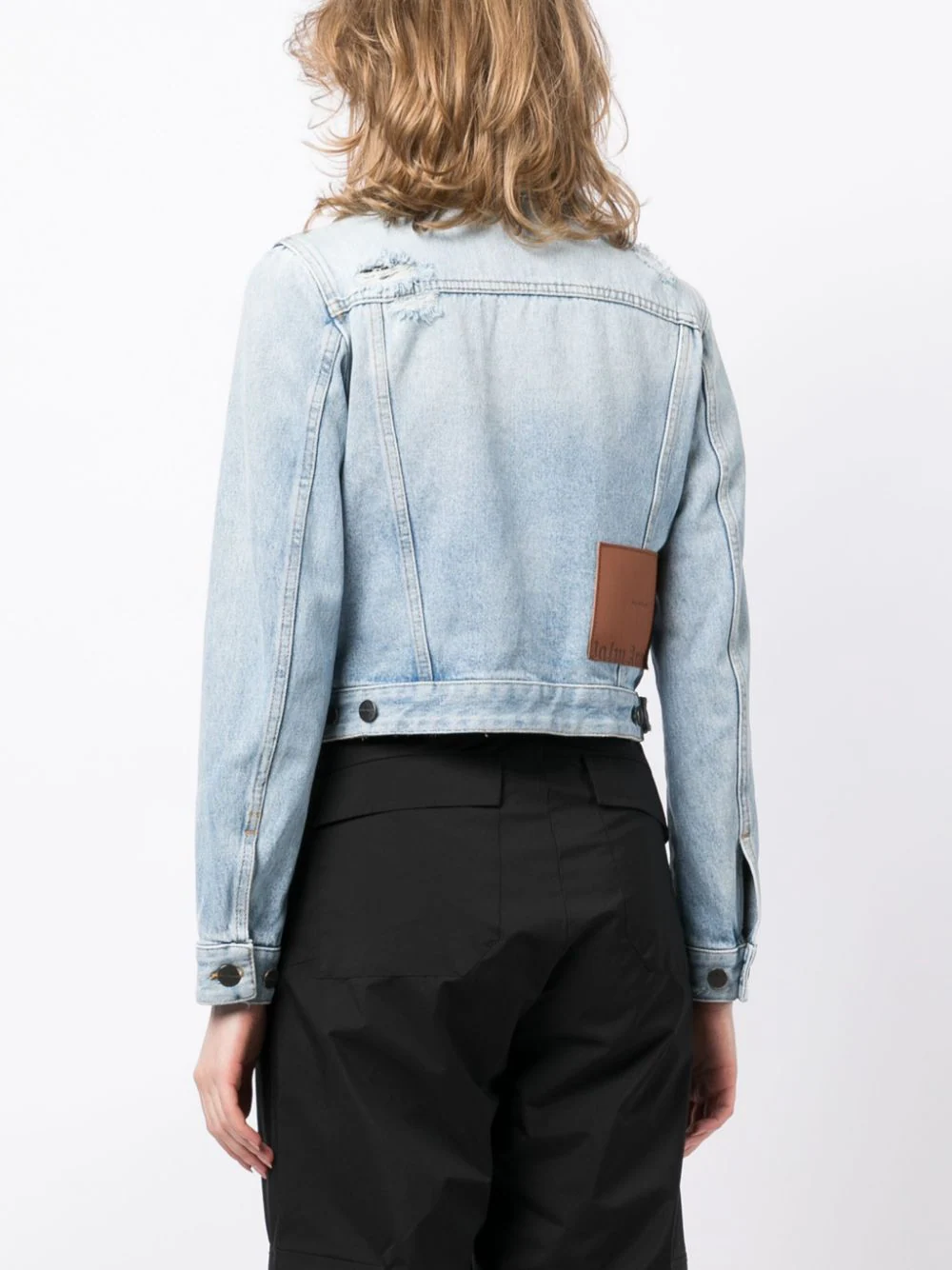 PALM ANGELS Women Classic Denim Jacket