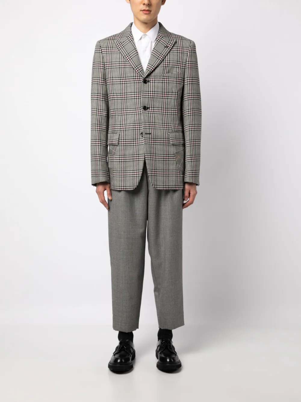 COMME DES GARCONS HOMME PLUS Glencheck Wool Blazer