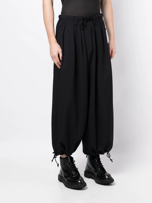 YOHJI YAMAMOTO POUR HOMME Z-Balloon String Pants