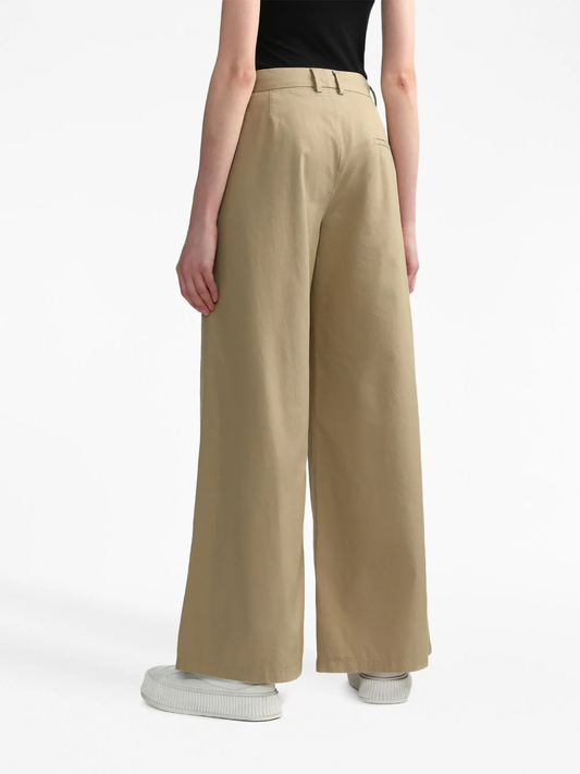 MM6 Women Cotton Wide Leg Pants