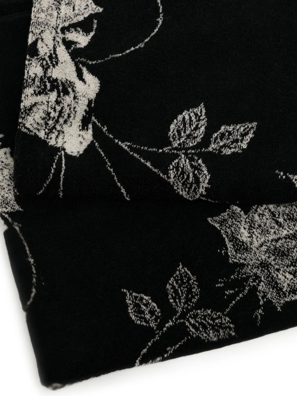 YOHJI YAMAMOTO Skull Rose Bath Towel