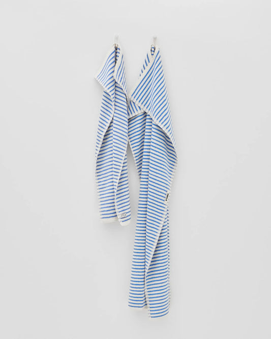 TEKLA Striped Organic Cotton Hand Towel