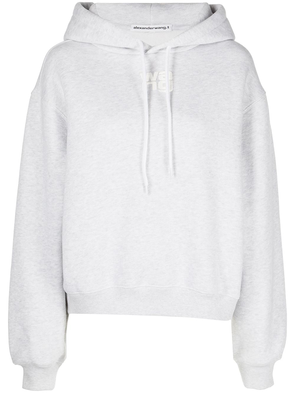 T BY ALEXANDER WANG Women Essential Puff Logo Terry Hoodie