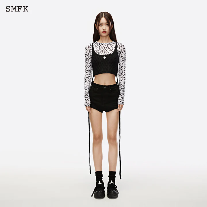 SMFK Women Mermaid Wool Knit Vest