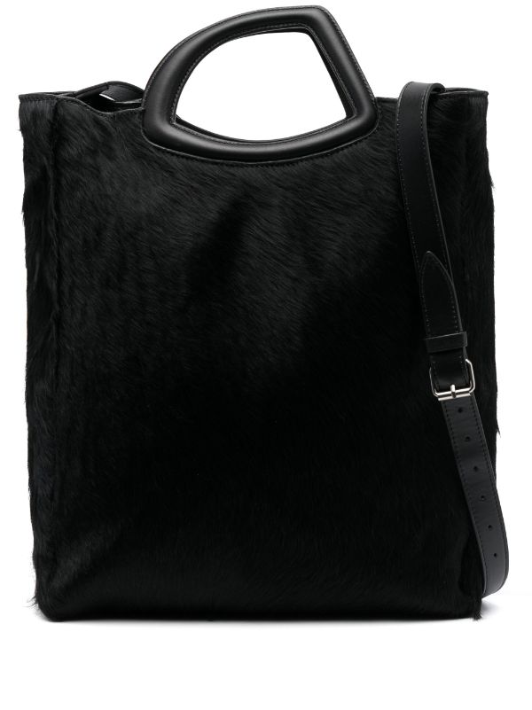 DRIES VAN NOTEN Pony Hair Shopper Bag