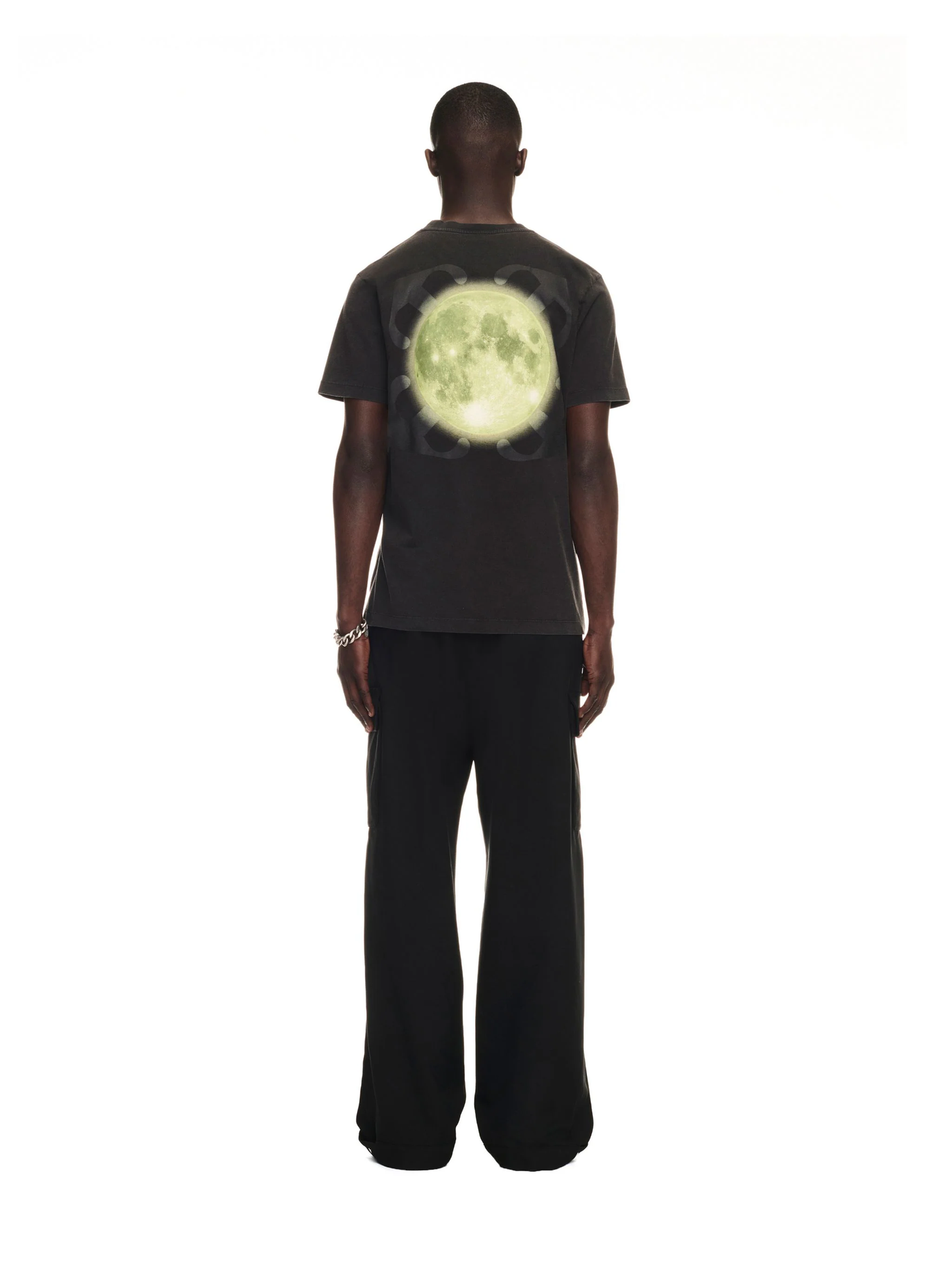 OFF-WHITE Men Super Moon Arrow Slim SS Tee