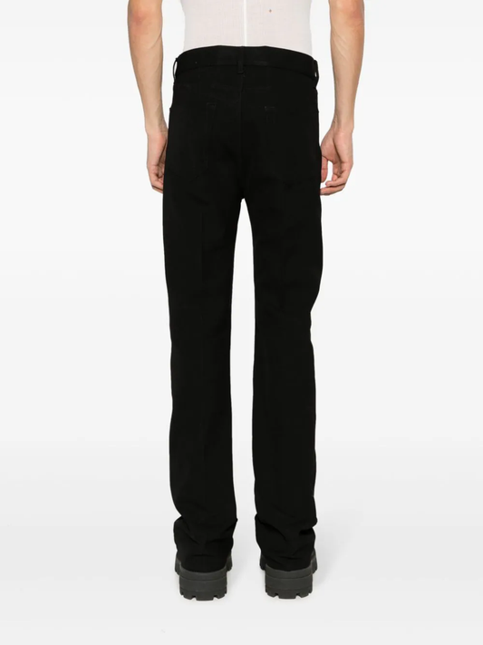 RICK OWENS Men Cotton Drill Jim Cut