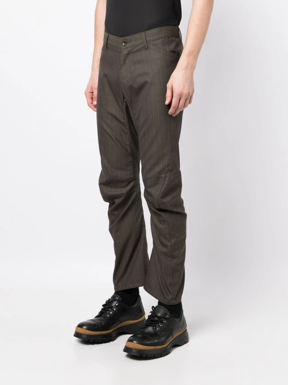 JUNYA WATANABE Men's Wool Stripe Pants