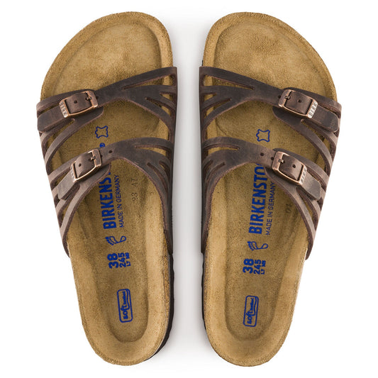 BIRKENSTOCK Granada Soft Footbed Oiled Leather Sandal