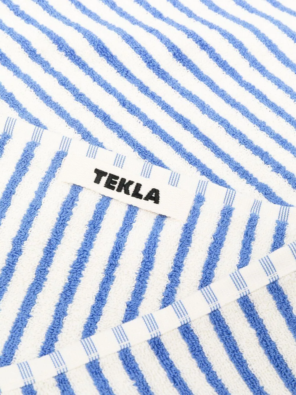 TEKLA Striped Organic Cotton Bath Towel